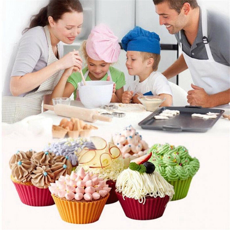 12pcs Cupcake Mold Chocolate Baking Cup Mould