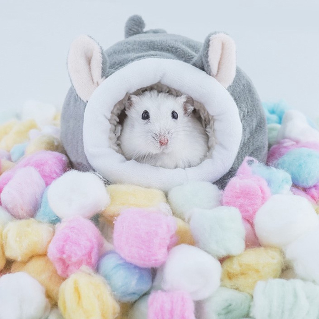 Nhà Cotton Ấm Áp Dễ Thương Cho Chuột Hamster