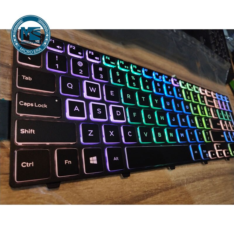 Bàn Phím Dell KB-690f - LED RGB full màu - Thiết kế mỏng thời trang