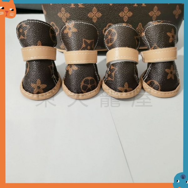 Thời Trang set 4 Đôi Giày Đi Mưa Chống Thấm Nước Dành Cho Thú Cưng