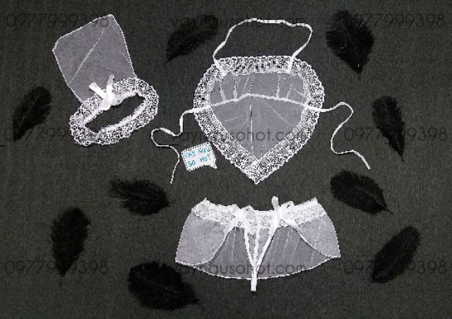 ( clip tự quay + ảnh thật tự chụp ) cosplay cô dâu xuyên thấu siêu sexy | BigBuy360 - bigbuy360.vn