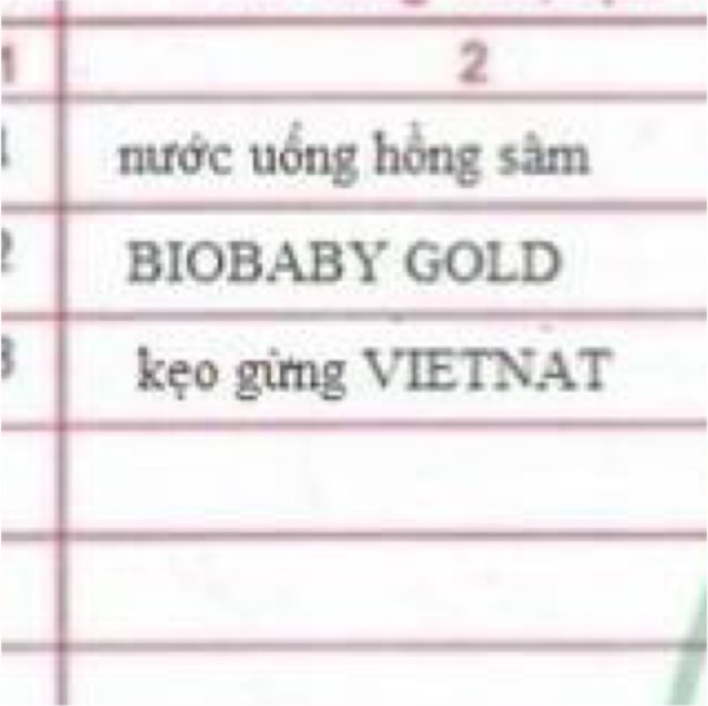 Biobaby Gold powder - men bổ sung lợi khuẩn, kẽm và hỗn hợp vitamin, giúp cân bằng hệ vi khuẩn đường ruột...)