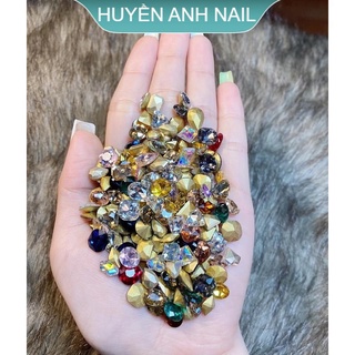 Sét đá khối chân vàng cao cấp SHOP NAIL HUYỀN ANH