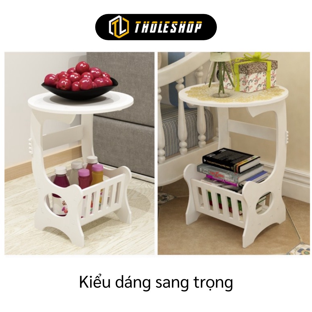 Tủ Đầu Giường - Kệ Bàn Mini, Tab Đầu Giường Decor Phòng Ngủ, Dễ Dàng Tháo Lắp 9485
