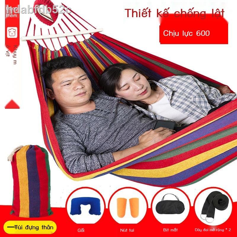 Võng ngoài trời ngoài trời giường yoyo sân trong nôi treo cây xích đu đôi ghế xích đu người lớn xích đu tr