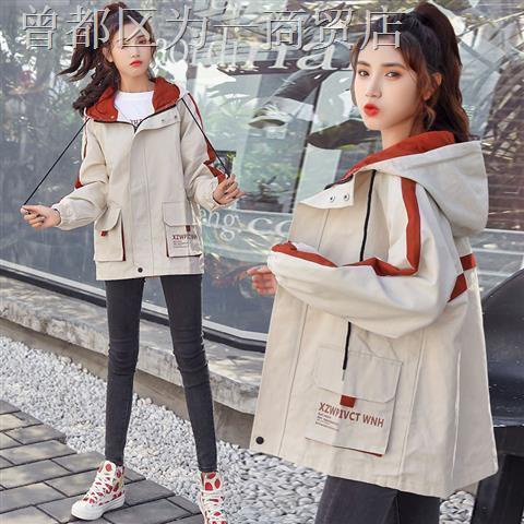 Áo Khoác Có Nón Dáng Rộng Thời Trang Mùa Xuân Phong Cách Hàn Quốc Cho Nữ