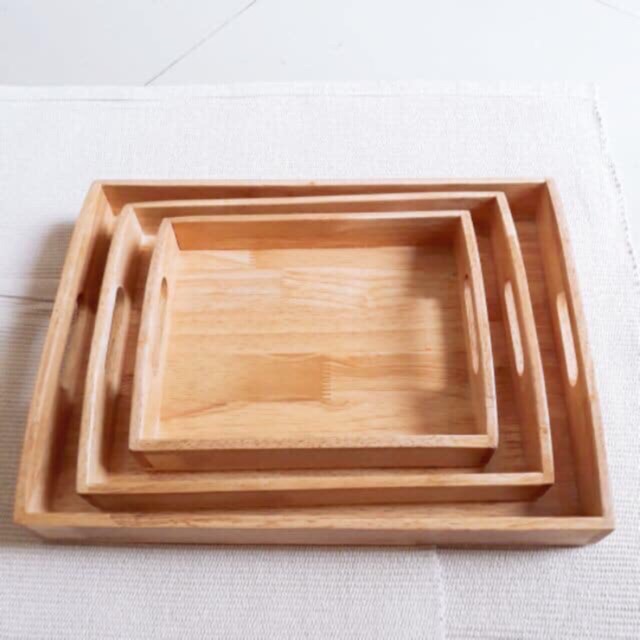 Khay gỗ Montessori đẹp