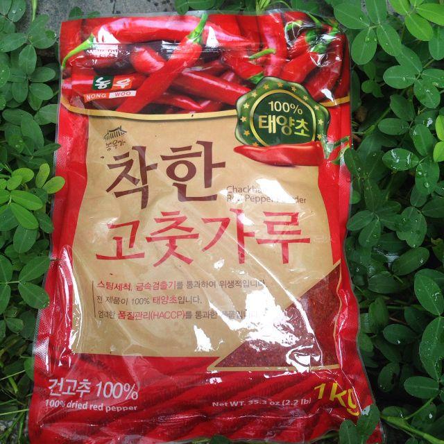 ỚT BỘT HÀN QUỐC LOẠI MỊN NONGWOO NẤU MÌ CAY, LÀM KIM 500G