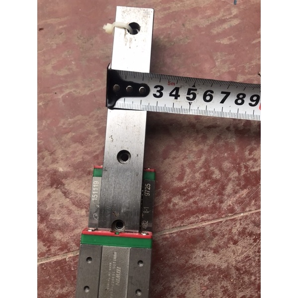 Cặp ray bản 2,5cm dài 27cm