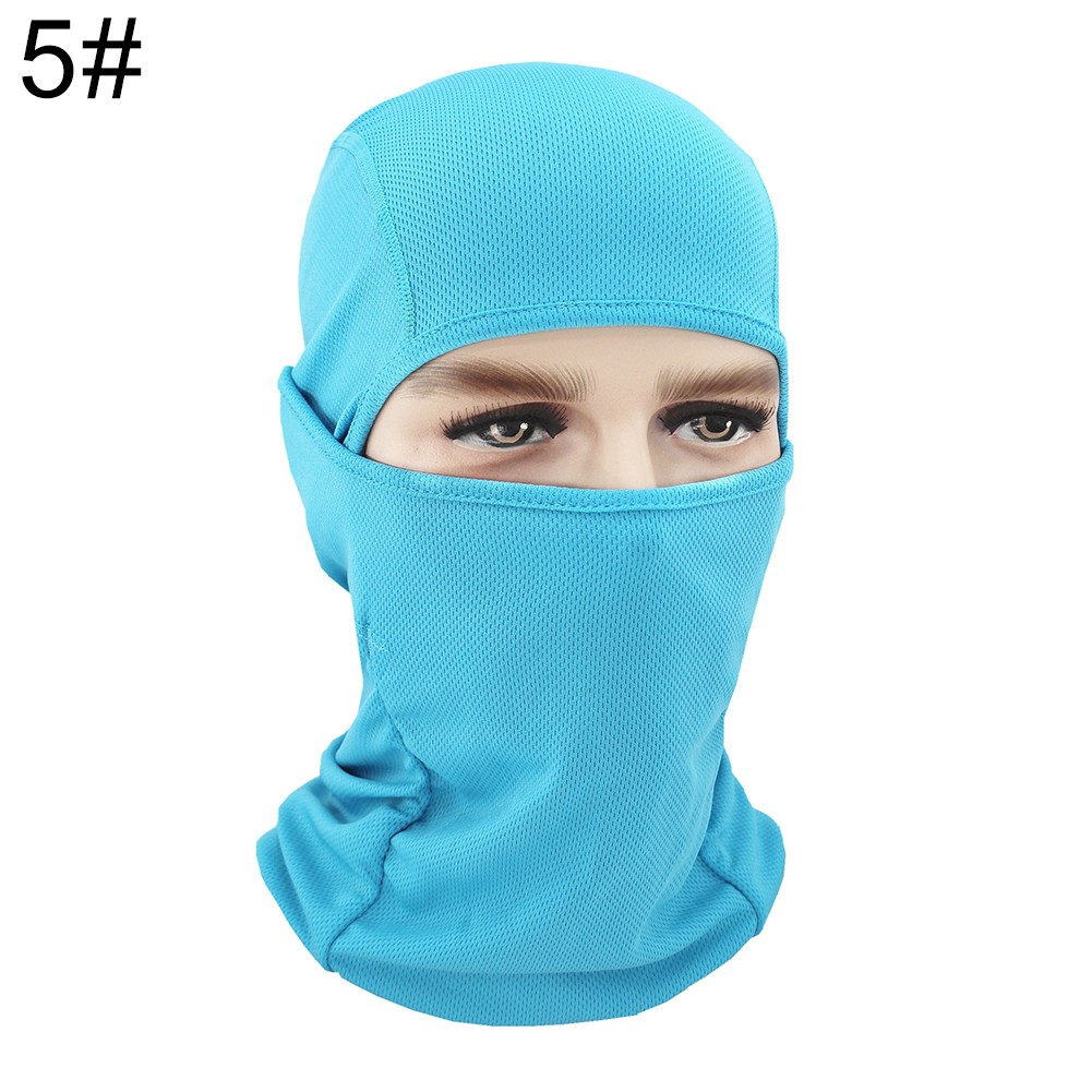 Mũ trùm đầu Balaclava chống bụi che nắng/ tia UV dành cho người đi xe máy / xe đạp