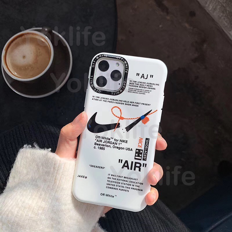 Ốp Điện Thoại Mềm Hình Air Off-White Cho Iphone 11 Pro Max 6 6s 7 8 Plus X Xs Max Xr