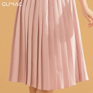 Đầm dập ly cổ kiểu DA778 GUMAC