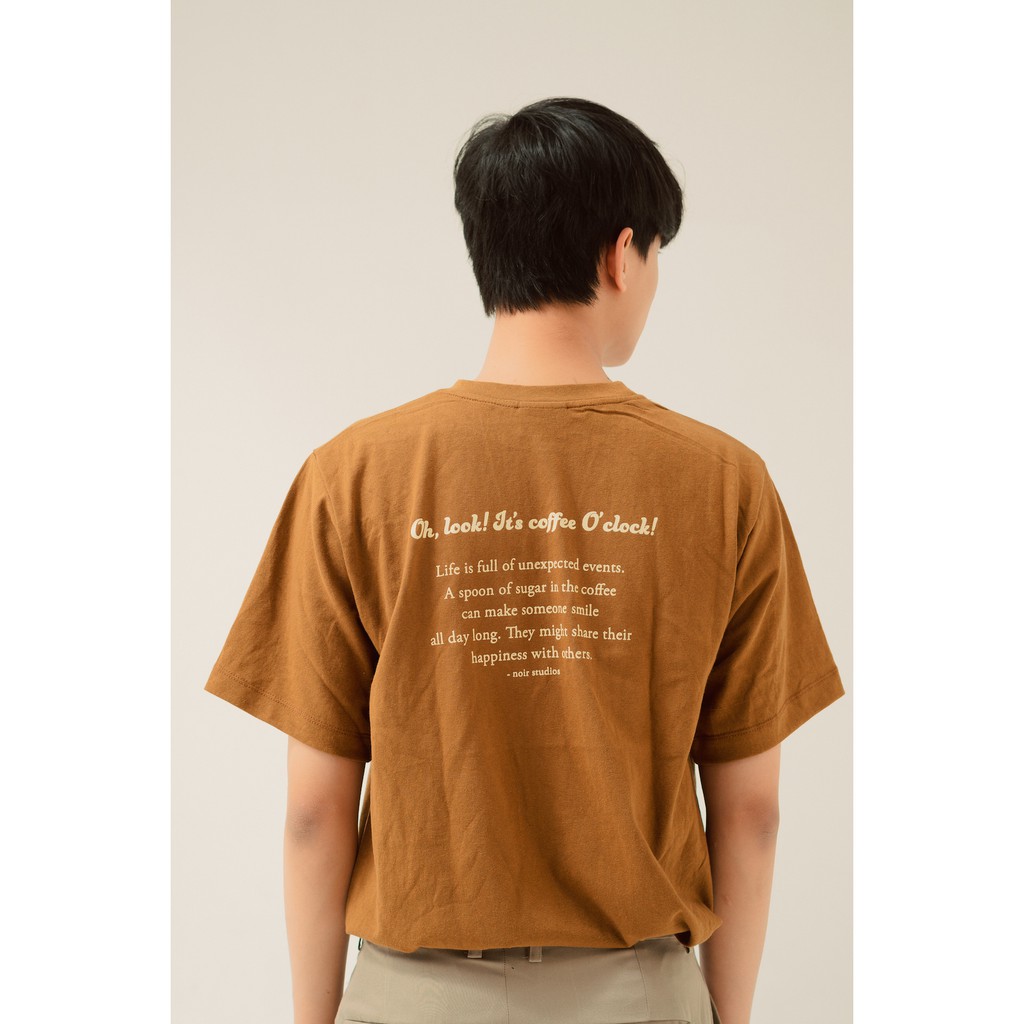 Café TshirtVER 02 (Nâu/Trắng/Đen/Xanh)