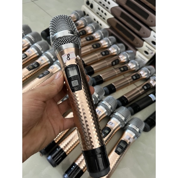 Míc không dây bai ơ vỉ tím