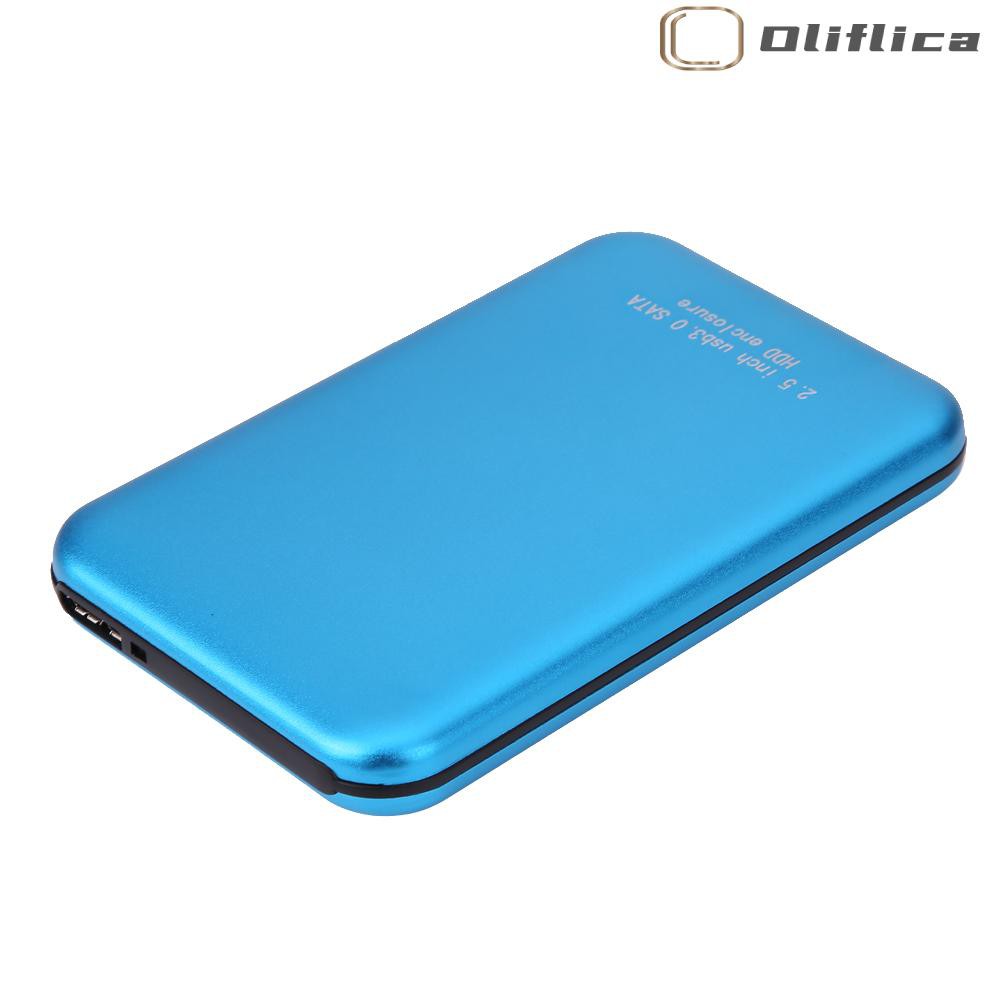 Mới Ổ Cứng Ngoài Hdd Hd 2.5 "Bằng Nhôm Usb 3.0 Sang Sata