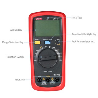 Máy đo điện áp UNI-T ut136b + màn hình LCD