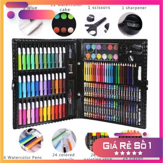 Bộ Bút Màu 150 Chi Tiết, Chất Liệu Cao Cấp, Màu Đẹp, Sắc Nét, Thân Thiện Với Môi Trường, An Toàn Sử Dụng