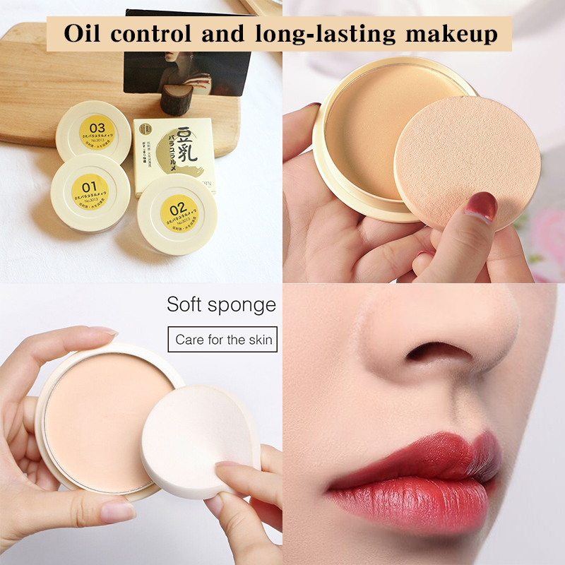 [Hàng mới về] Phấn Phủ Dạng Nén Che Khuyết Điểm Kiểm Soát Dầu Làm Sáng Da