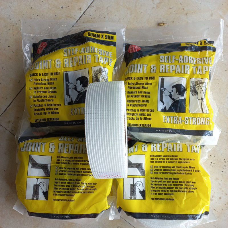 Băng dính lưới thạch cao 50mm×90m