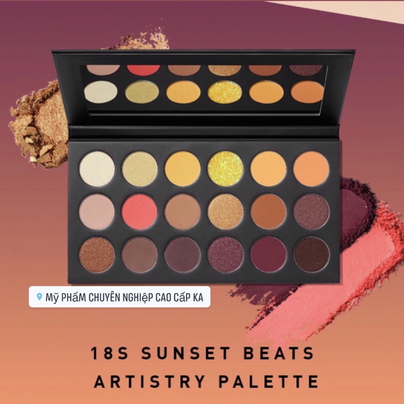 Bảng mắt Morphe 18S SUNSET BEATS