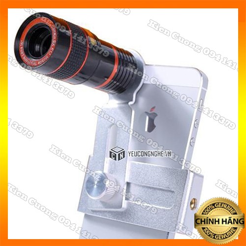 Ống kính zoom xa 8x đa năng cho mọi điện thoại lens smartphone giá rẻ