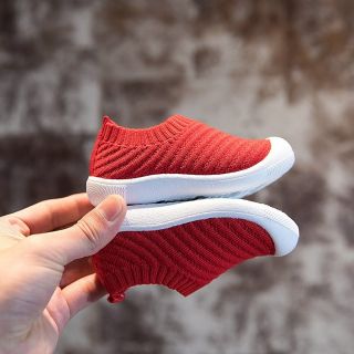 GIÀY LƯỜI LEN ĐẾ CAO SU MỀM CHO BÉ