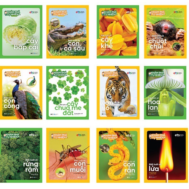 Sách - Bộ Khám Phá Tự Nhiên Quanh Em (12 Cuốn)