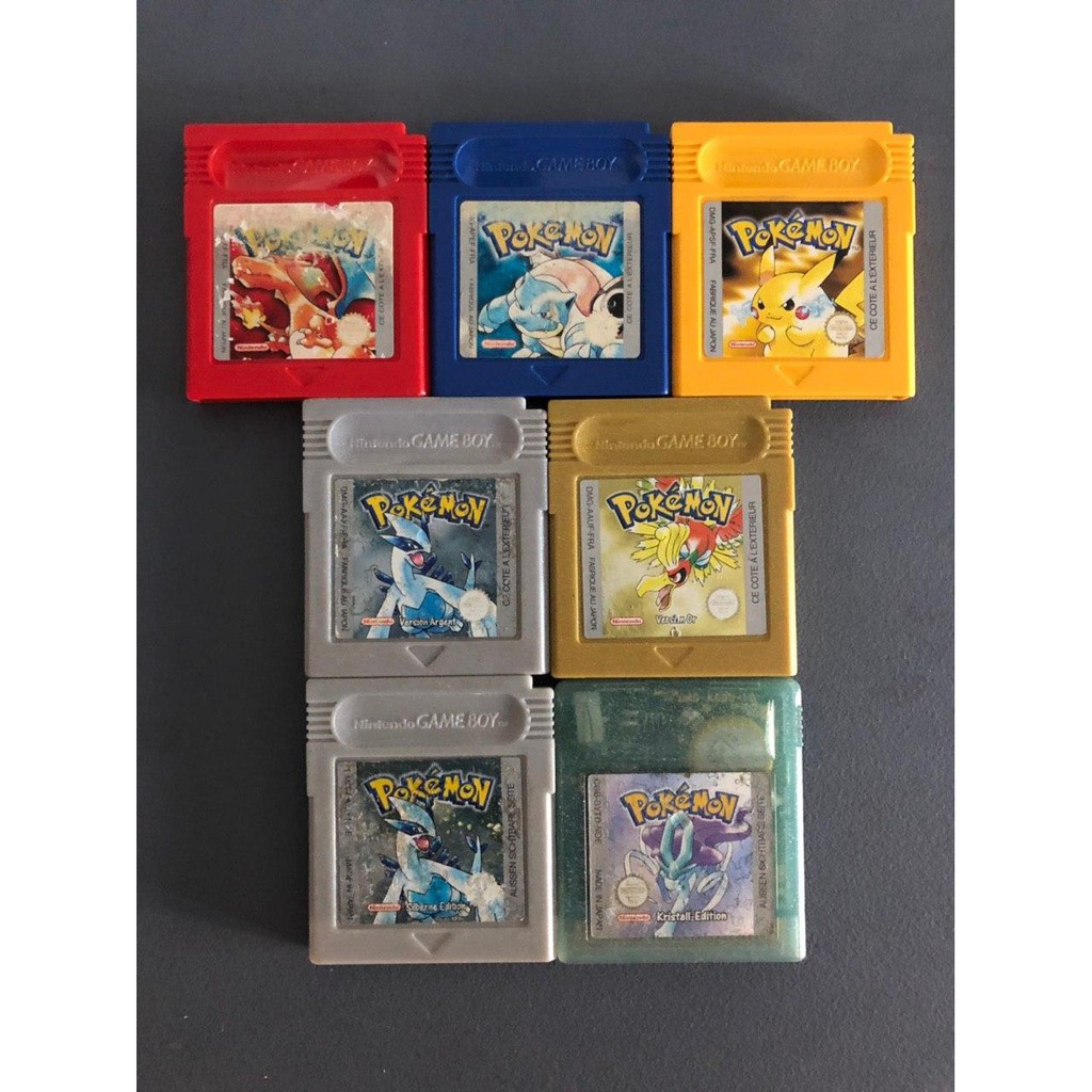 Băng gameboy pkm tiếng Pháp