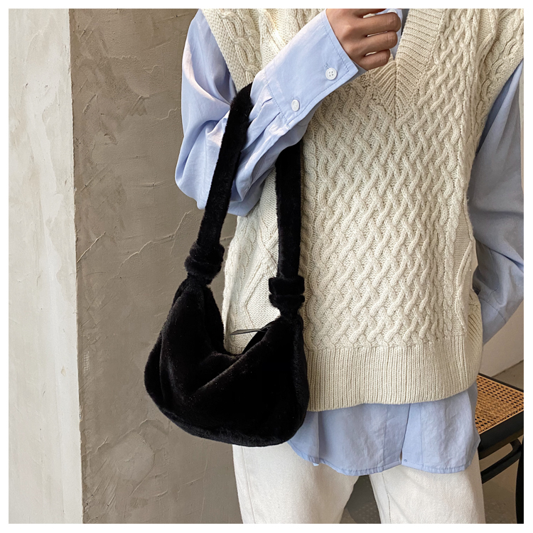 Túi Xách Tay Bằng Nhung Thiết Kế Dễ Thương Thời Trang 2021