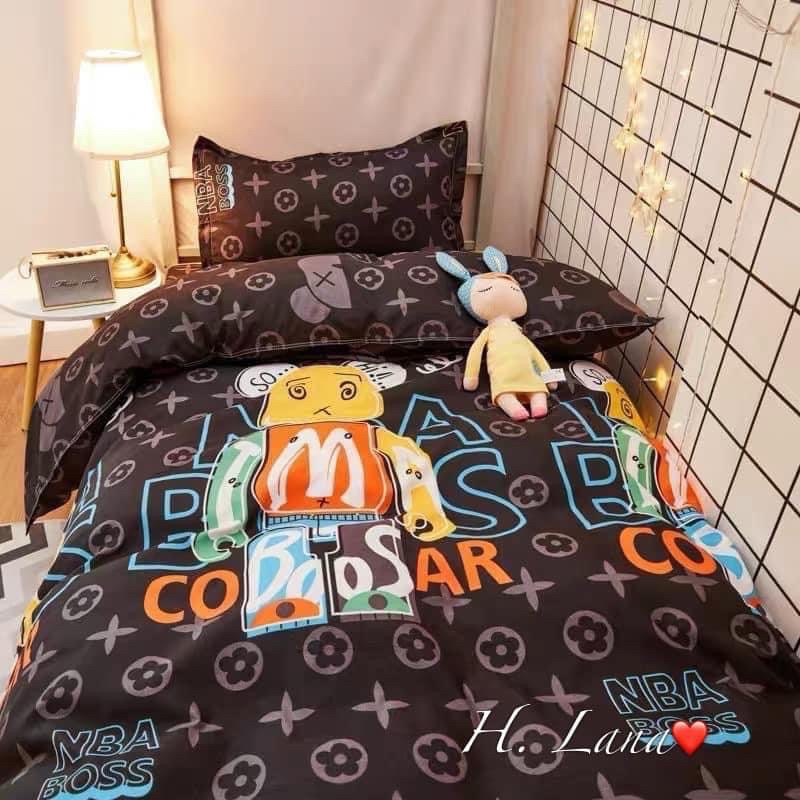 SET VỎ GA+ 2 VỎ GỐI GẤU BEARBRICK