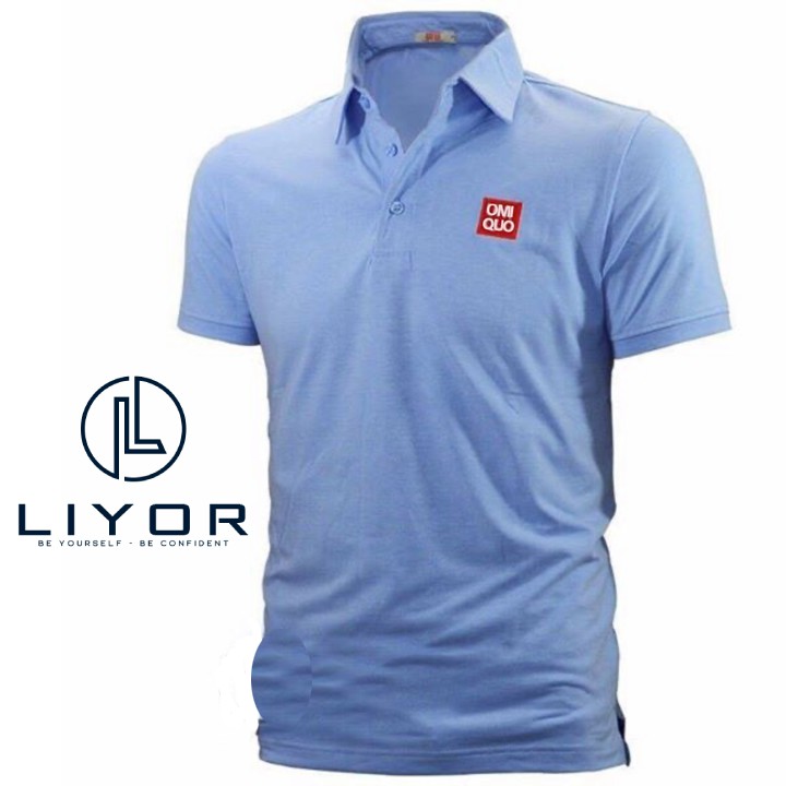 Áo thun nam polo có cổ trơn thiết kế đơn giản cao cấp phông suông Liyor- BATCS4003 | BigBuy360 - bigbuy360.vn