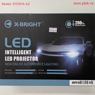 Đèn bi cầu LED ô tô 3 inch công suất 54W 54W cos pha X-BRIGHT OEM AOZOOM