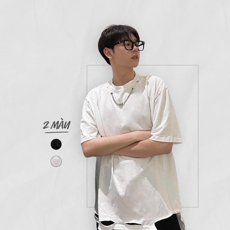 Áo overtee chain xích Unisex