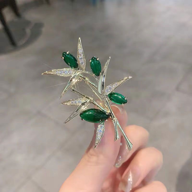 Kathy's Shop - Ghim trâm cài áo thời trang đính đá chiếc nơ, cành hoa ...