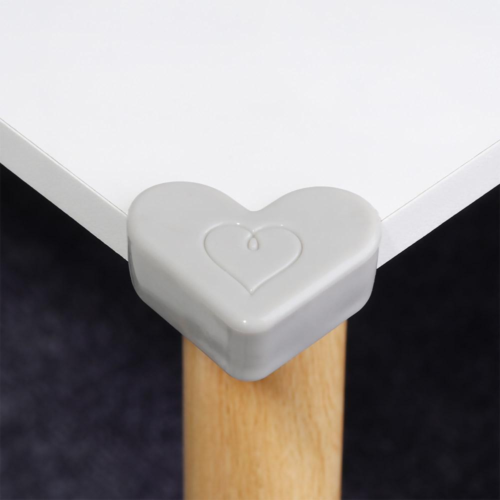 Bộ 4 Miếng Bọc Cạnh Bàn Hình Trái Tim Bảo Vệ An Toàn Cho Bé