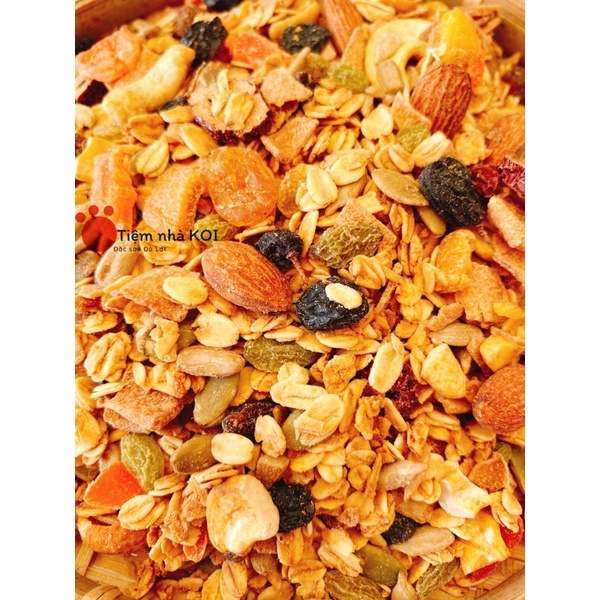 Ngũ Cốc Granolla Mật Ong/ 500gr - Đặc sản Đà Lạt