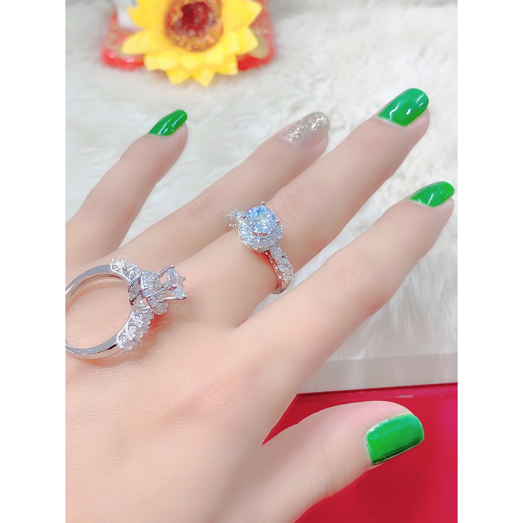 UHA - Nhẫn nữ mạ vàng 18k đính đá CZ N684 ( giá tốt nhất )