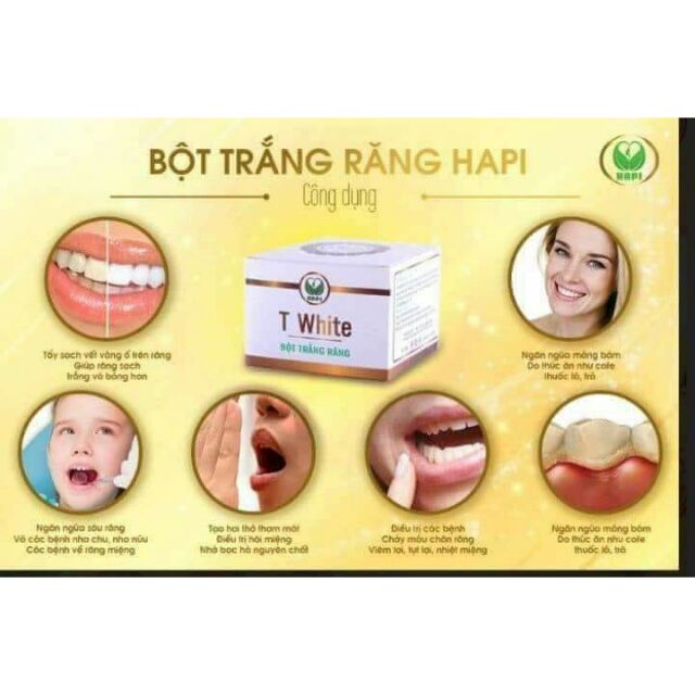 Bột trắng răng -TWhite
