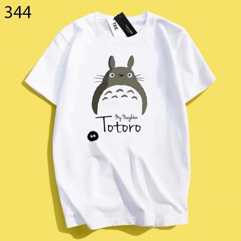 🔥XẢ HÀNG🔥 Áo Thun Unisex Chất Lượng Cao Hình Totoro