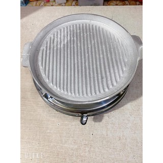 Combo bếp cồn và gang nướng