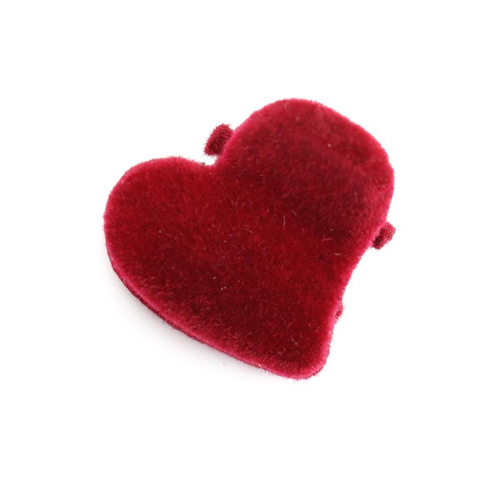 Kẹp Tóc Càng Cua Mini Bằng Vải Nhung Dễ Thương Cho Bạn Gái