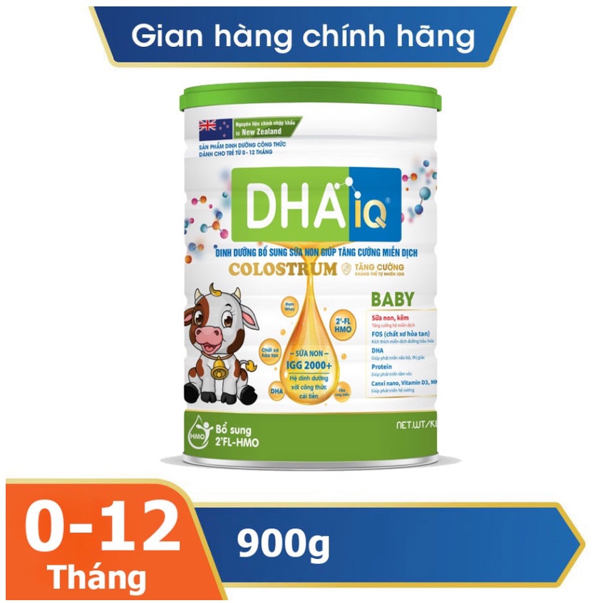 Sữa Bột DHA IQ Baby Hôp 900g