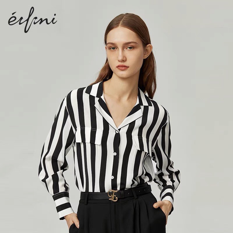 Áo sơ mi sọc Eifini