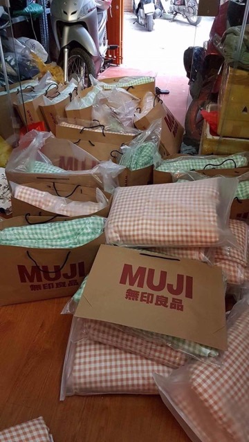 Chăn muji  xuất nhật 2m x 2m3 Siêu Mềm Mịn Hàng Đẹp Mẫu Mới 2021