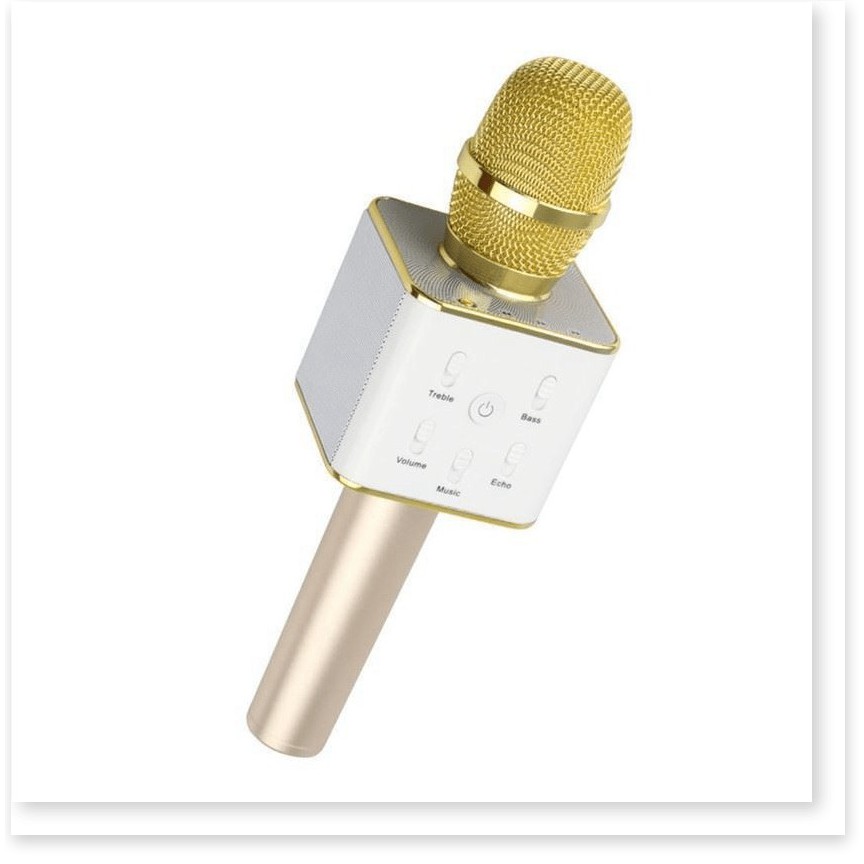 Micro Karaoke Kèm Loa Bluetooth Q7 - Hát Hay Giá Rẻ