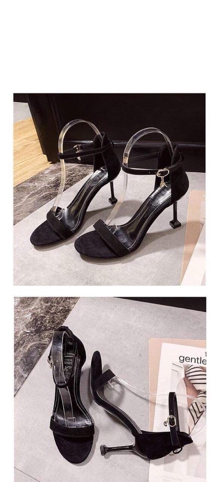 Giày cao gót quai mảnh 7p ST