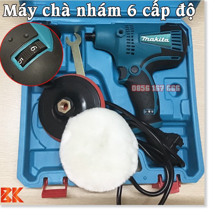 Máy đánh bóng ô tô MAKITA GV6010 - Máy đánh bóng ô tô, xe máy Mini - Hàng mới