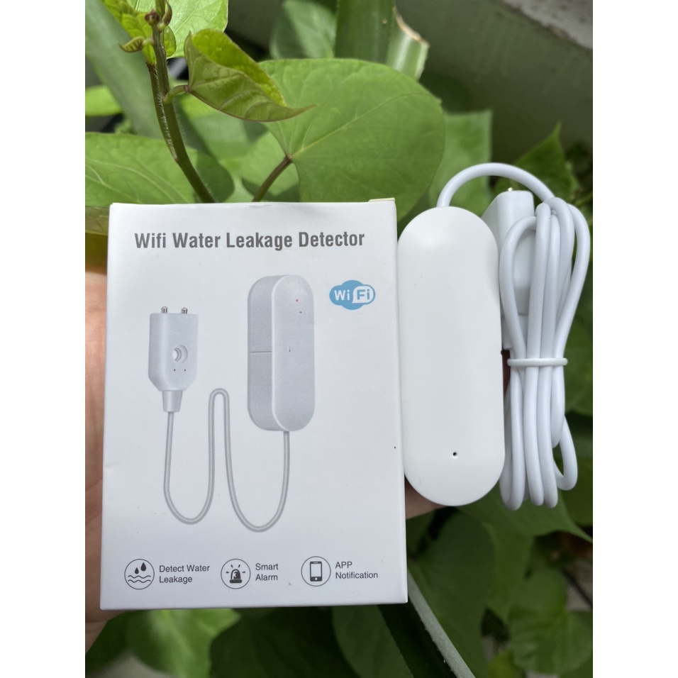 Cảm biến nước/ tràn ngập nước Tuya Wifi - Bảo hành 12 tháng