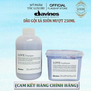 Dầu gội xả siêu mượt davines love smoothing 250ml