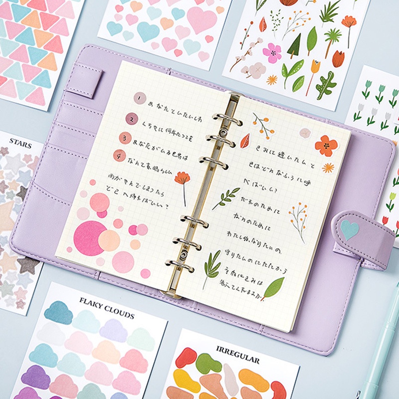 Miếng Dán Trang Trí Họa Tiết Dễ Thương Sáng Tạo DIY